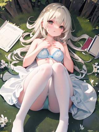蓝色最佳颜色搭配图上衣女孩