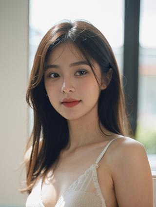女孩舞动的优雅与可爱的舞蹈打底衣