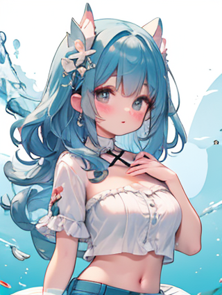 夏季初中生穿搭风格女生图片高清